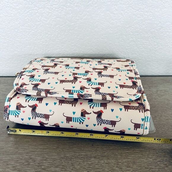 Dachshund Dog Hanging Toiletry Bag Cosmetic Storage Travel Organizer - Picture 4 of 5